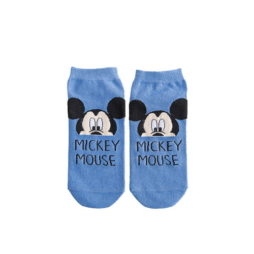 Spring, summer and autumn new women's shallow mouth cotton socks, personalized cartoon women's boat socks, manufacturer wholesale