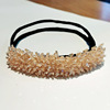 Korean headdress tie half pill hair, the female hundreds of fluffy, simple and lazy hair clip Korean bud spot