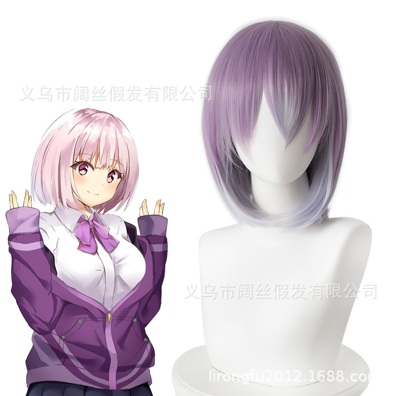 SSSS.GRIDMAN Electric Superman Gurlitt New Sisi cos Anime Wig 480A
