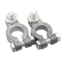 蓄电池端子 Battery terminal纯铅单柱M10挂线电瓶端子 电瓶桩头