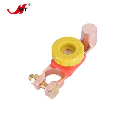 Fábrica directa de cobre puro universal coche batería interruptor anti-fuga batería pila cabeza Chuck