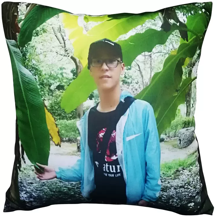 【旅游纪念抱枕】双面印花照片定制抱枕靠垫（含芯）
