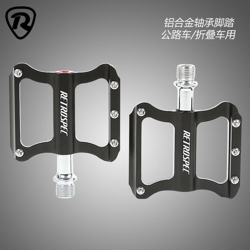 Factory Hot-Selling Road Bike Pedals Anti-Slip Pedals Aluminum Alloy Hollow Bearing Pedals Bicycle Accessories