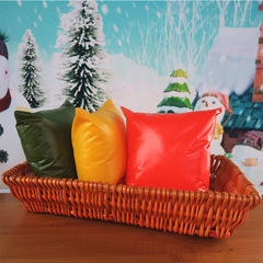 Machine-washable 310T shiny PU taffeta down jacket fabric, paint leather high gloss water-resistant and down-proof 40D