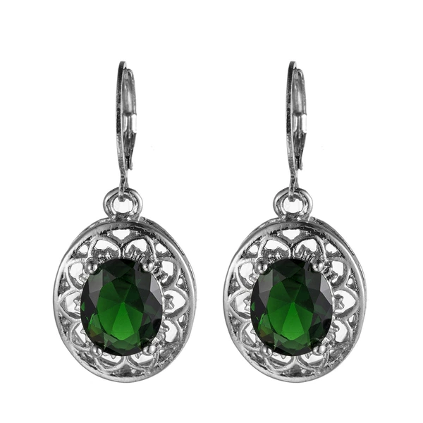 Emerald earrings