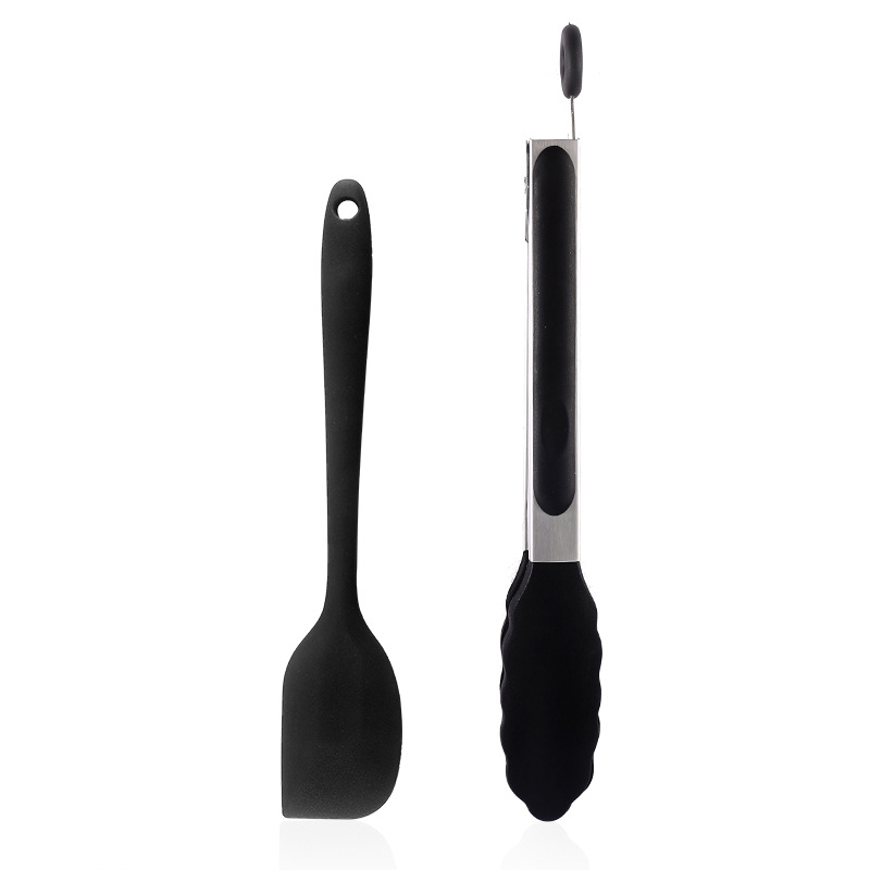 Clip de silicona negro de 9 pulgadas + raspador
