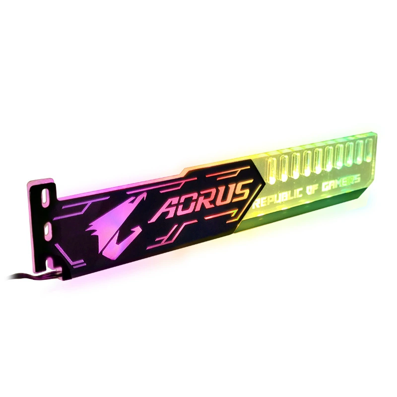 Светодиодная лента ARGB (COOLMOON) F300 и кронштейны графической карты RGB, 25–30 см, мультимодальный интерфейс