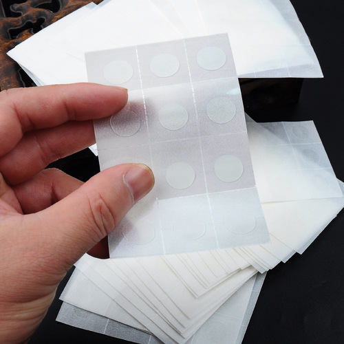 Wholesale discount wedding supplies traceless balloon sheet with glue dots birthday party transparent removable dot glue double-sided tape