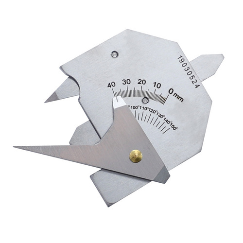 Welding Inspection Gauge, Stainless Steel Weld Toe Gauge, undercut Weld Seam Gauge HJC40 HJC45 HJC60
