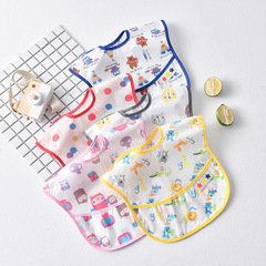 Waterproof soft bib children's waterproof coverall baby infant waterproof bib infant eating bib bib