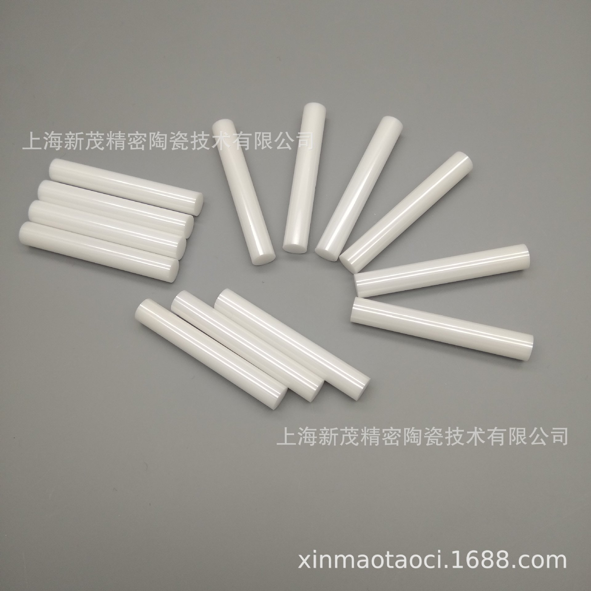 【制作加工】氧化锆陶瓷棒 φ6.0*40mm柱塞轴承抛光棒电子陶瓷材