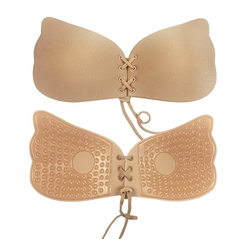 Lala Goddess Sexy Bra Invisible Bust Sticker No Steel Ring Gathered Breathable Silicone Underwear Bra Cross-border Exclusive Lala Goddess Sexy Bra Invisible Bust Sticker No Steel Ring Gathered Breathable Silicone Underwear Bra Cross-border Exclusive