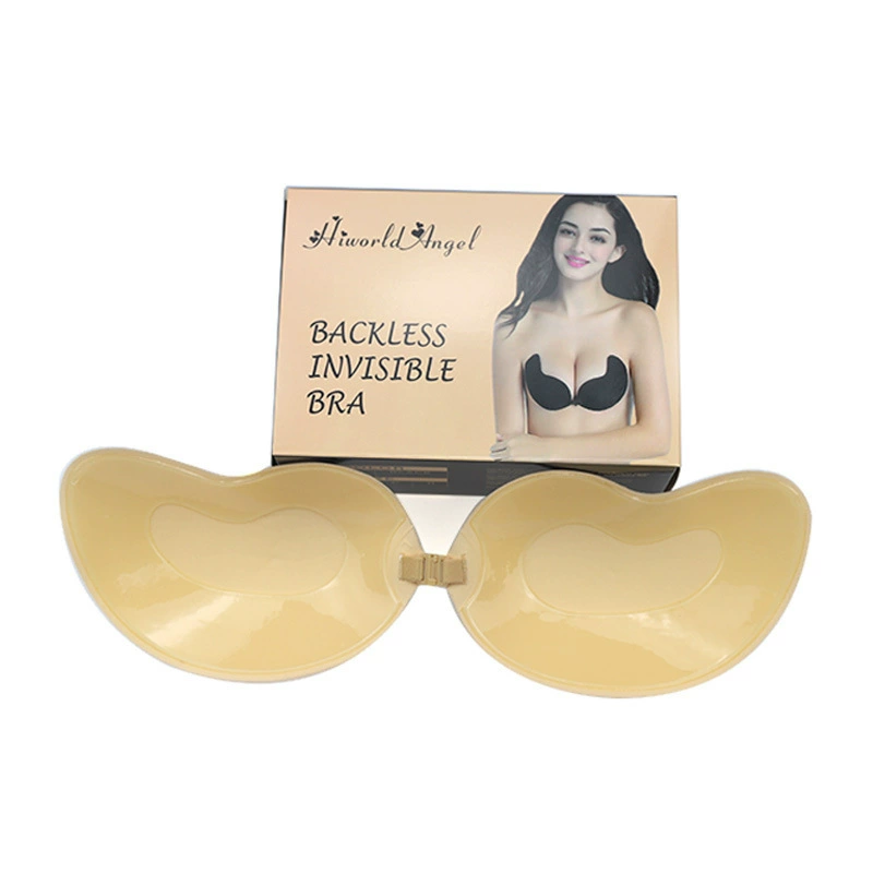 Nipple stickers silicone thin breathable — invisible adhesive bra pads, sizes A–D, 0.5 cm