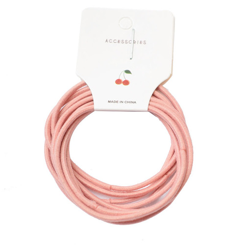 1 yuan store supply Korean version rubber band ins hair accessories headband hair rope European and American hair nylon headband hair band for women