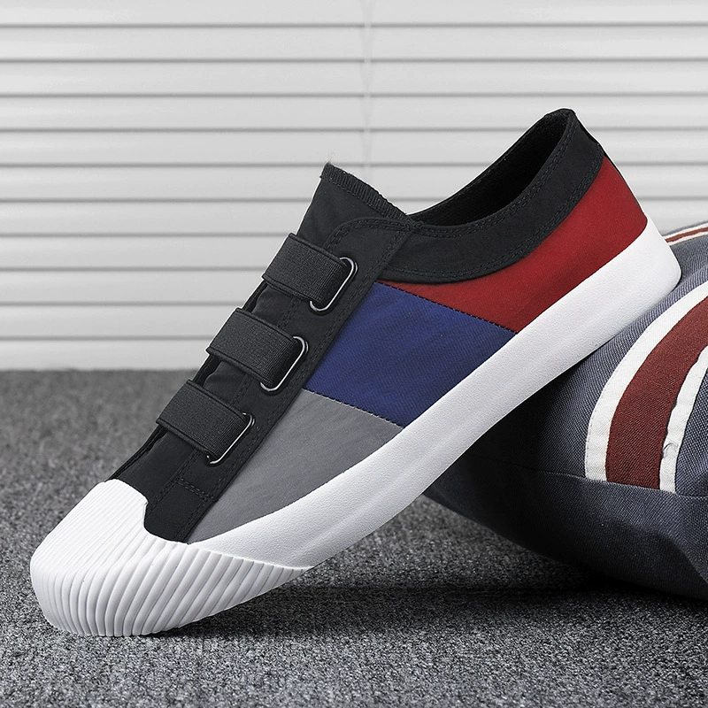 2024 Новый холст мужская обувь повседневная обувь корейская мода универсальная обувь для педалей