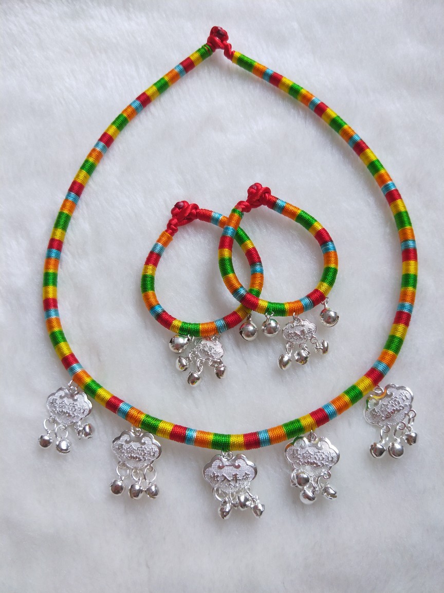 Woven children's bracelet handmade