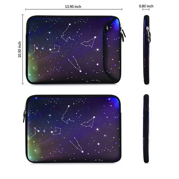 Diving material laptop bag neoprene ipad bag multi-function file bag document bag