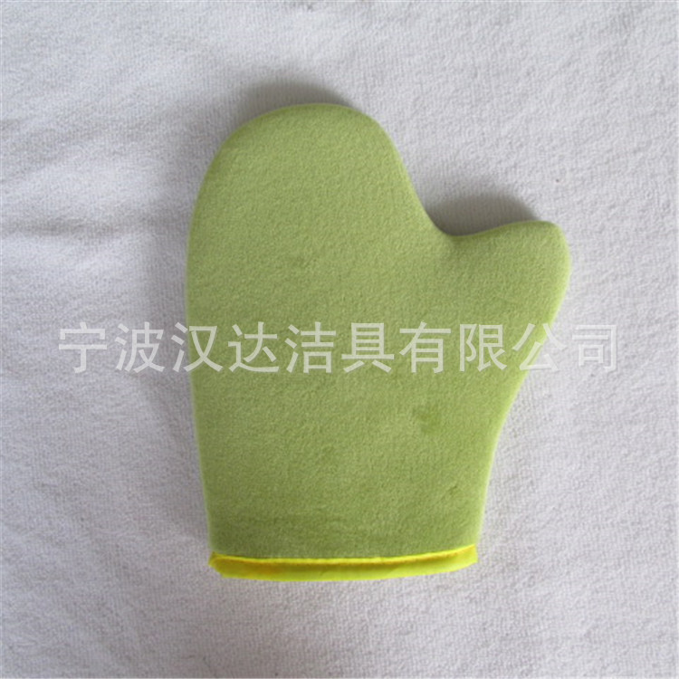 Guantes de pulgar verde