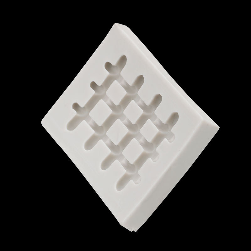 DIY valla decoración molde de silicona fondant cake hecho a mano chocolate epoxi arcilla decoración molde