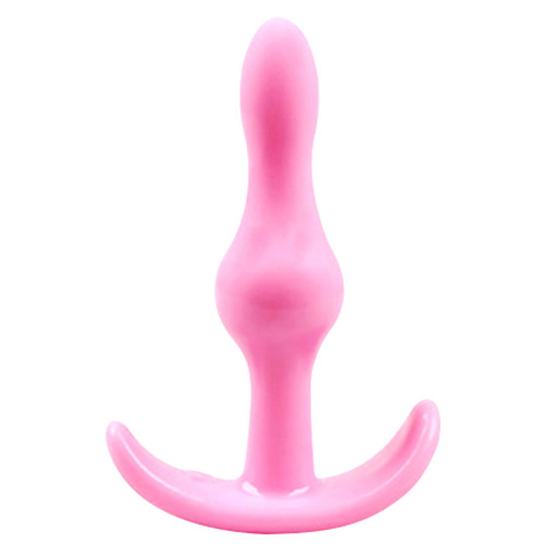 Backcourt anal plug anal stimulation silicone women's bead vibrator backcourt massager male adult sex toys