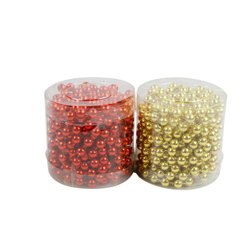 Fábrica al por mayor de Navidad Cadena de cuentas de alambre de plástico Día DE LA Independencia Navidad Halloween collar con cuentas de producto terminado