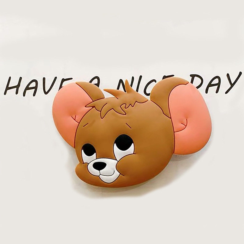 Dibujos animados lindo creativo de silicona teléfono móvil airbag soporte perezoso anillo de silicona retráctil hebilla logo al por mayor