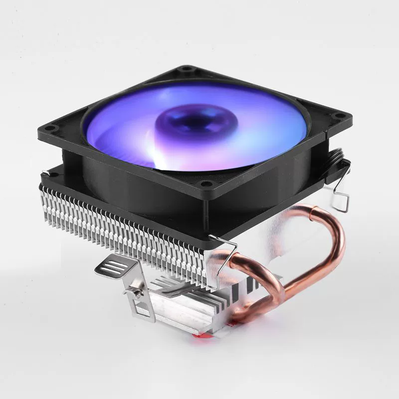 12-е поколение 1700 меди Down-Pressure CPU радиатор вентилятор RGB настольный компьютер бесшумный контроль температуры CPU вентилятор