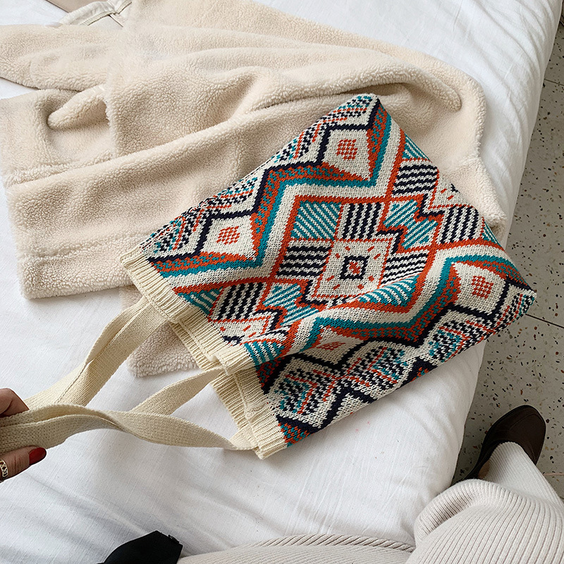 Large Capacity woven bag for women 2021 autumn and winter new women's bag elegant shoulder handbag fashion Korean style tote bag Large Capacity woven bag for women 2021 autumn and winter new women's bag elegant shoulder handbag fashion Korean style tote bag