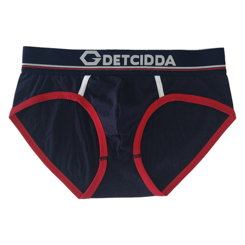 Men's underwear brand new cotton men's underwear 95% cotton solid color breathable men's cup low waist briefs manufacturer wholesale