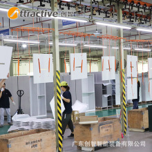 【广东创智】铝板吊挂涂装设备厂家 自动化输送线 自动喷粉生产线