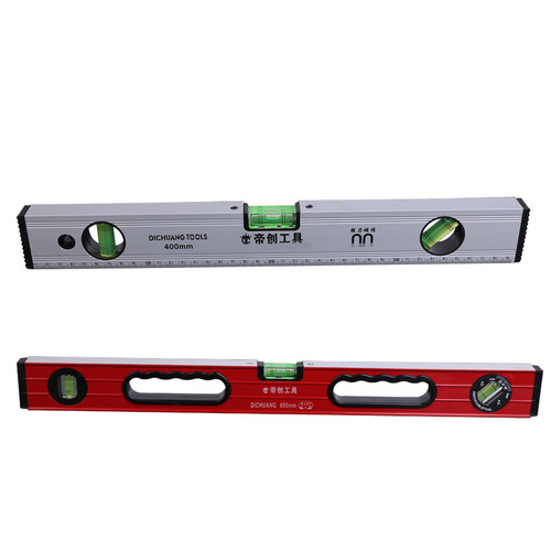 Dichuang manufacturer wholesale water bubble magnetic level aluminum alloy angle measurement ruler level decoration tool