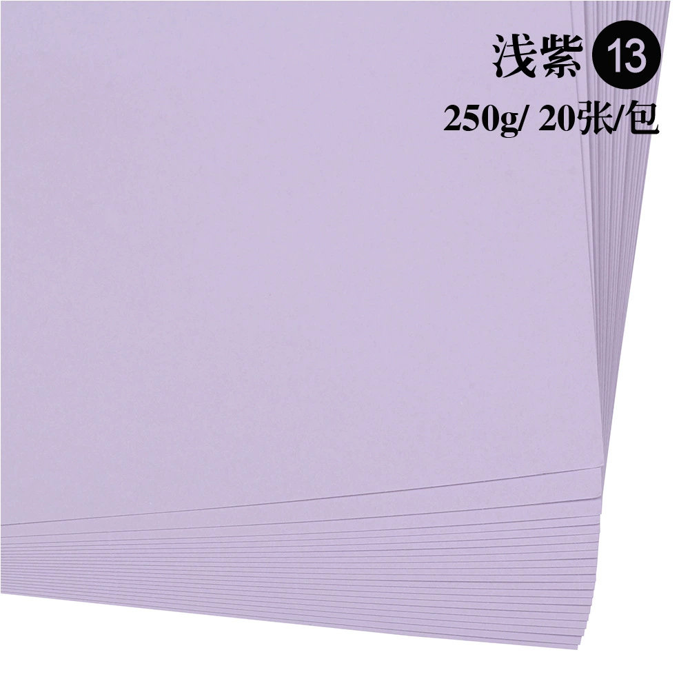 Красящая цветная основа A4, 250 г/м², детский творческий бумага, assorted colors, 210×297 мм