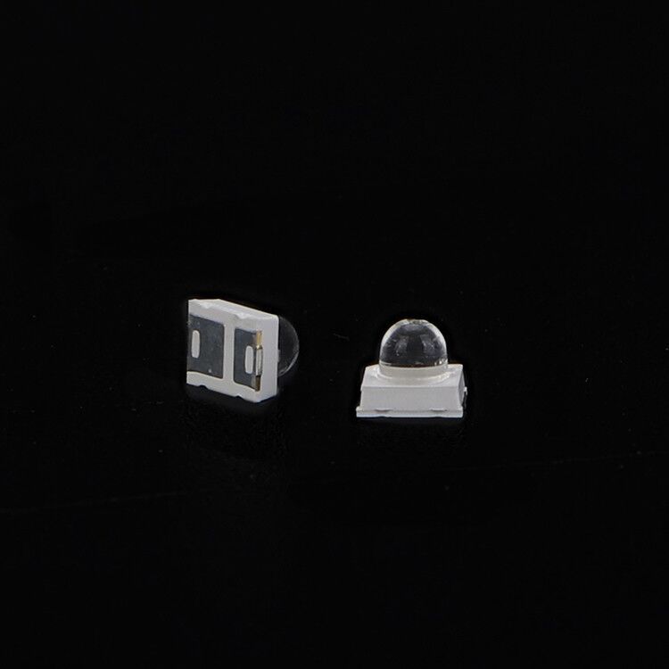 2835球头3528灯珠红光凸杯30度 60度 90度高亮车灯级led