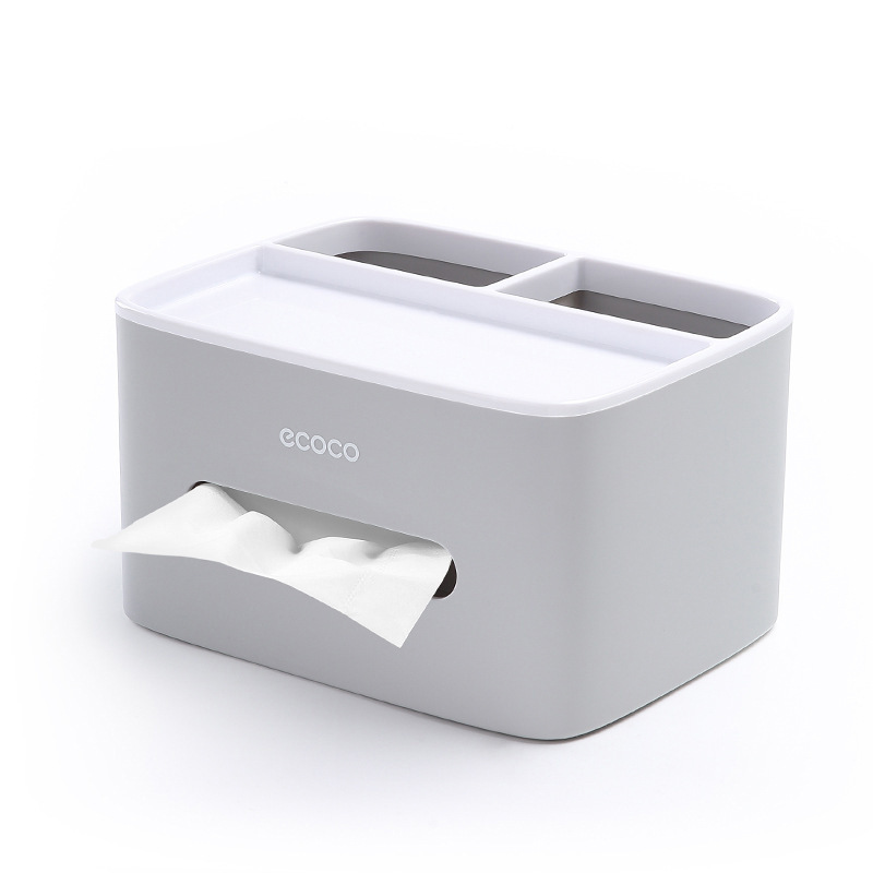 Caja de pañuelos de escritorio multifuncional hogar sala de estar comedor mesa de café Nórdico simple caja de almacenamiento de control remoto caja de pañuelos