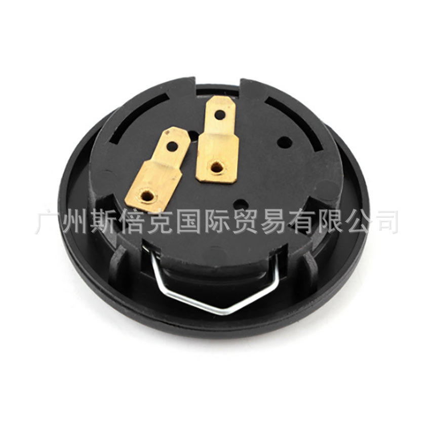 Cruzar la frontera Venta caliente cuerno botón volante de carreras sin logo botón universal epoxi cuerno cubierta cuerno