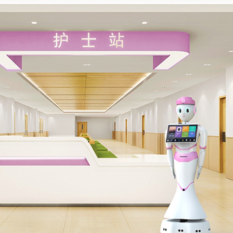 Robot Inteligente de Guía Médica y Recepción para Vestíbulos de Hospitales