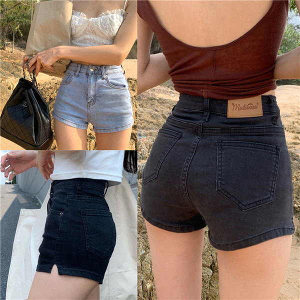 Brand denim shorts
