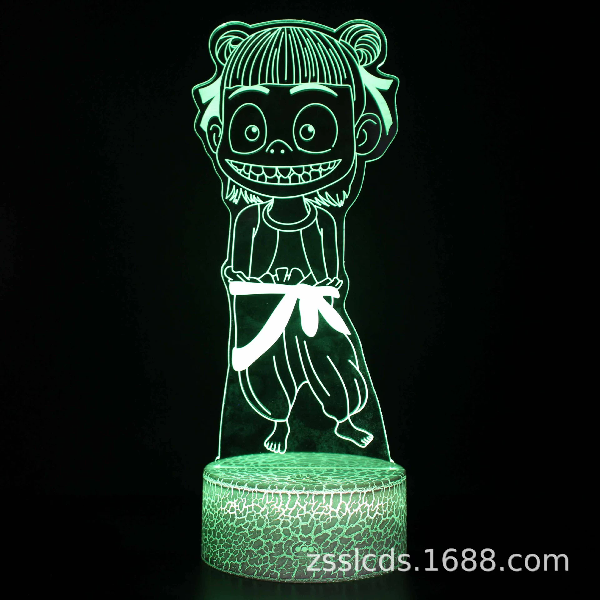 Н night light, (Cross-border trading), Sailor Moon, 3D, creative gift