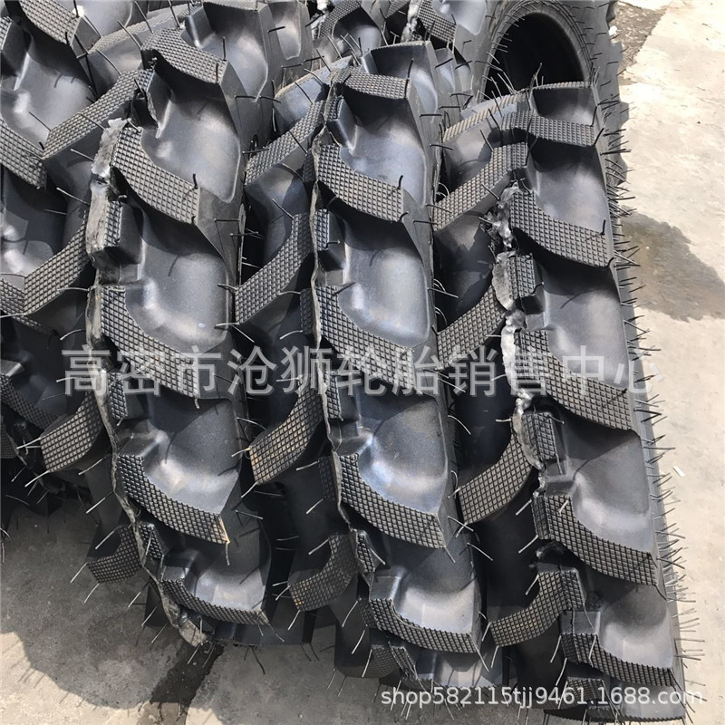 人字拖拉机轮胎8.3 9.5 -20 24旱田 水田农用高花防陷轮胎