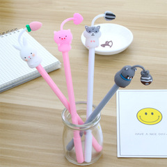 Creative Stationery: Minimalist & Fresh Tentacle Animal Neutral Pens | Adorable Pet Paradise Cute Gel Pens | Black Pens for Exams