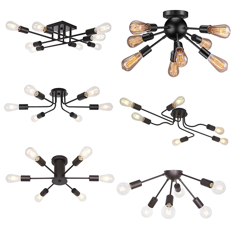 modern retro ceiling light