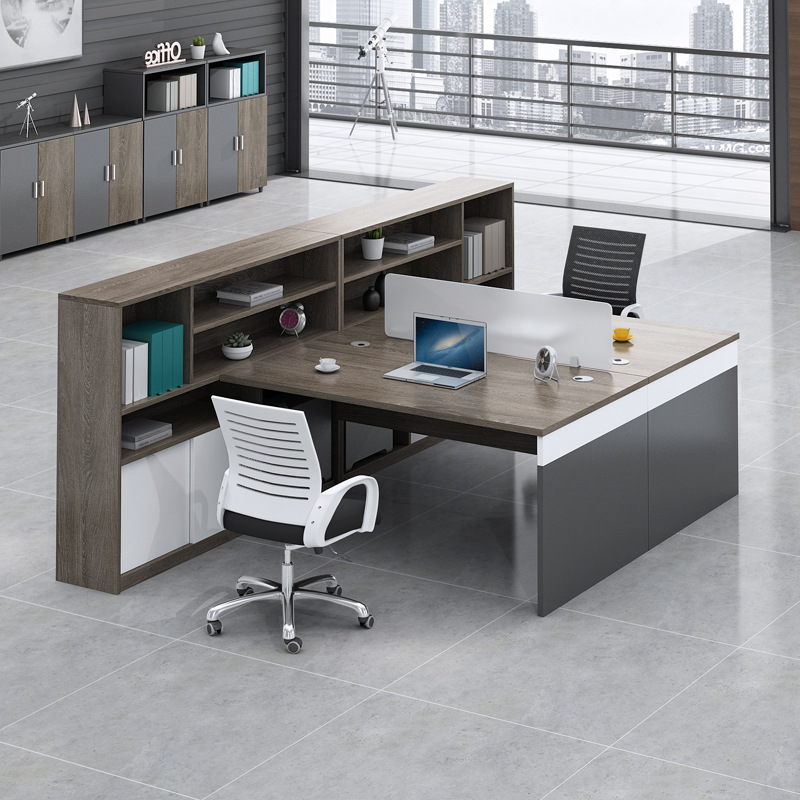Accounting and Financial Desk 4 -person employee table Simple and…