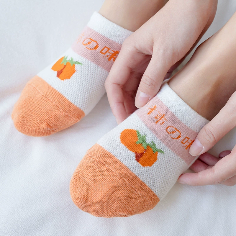 Tide, летняя клубника, милые носки цвета фуксии, японский силиконовый невидимый держатель для шнурка