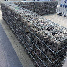 上海镀锌电焊石笼网箱锌铝合金防护挡土墙公园景观围墙铁丝格宾网