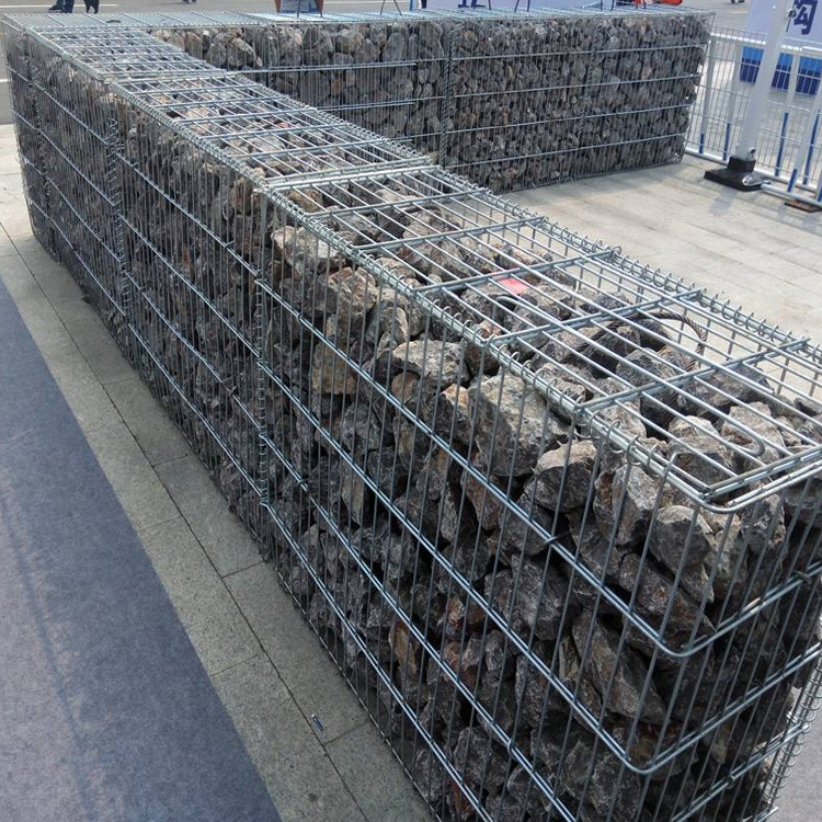 上海镀锌电焊石笼网箱锌铝合金防护挡土墙公园景观围墙铁丝格宾网