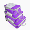 Organizer bag, set, storage bag with zipper, suitable for import, 3 piece set