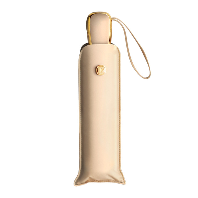 OLYCAT Ouli gato Paraguas automático de doble uso tres plegable protección solar protección UV paraguas solar al por mayor