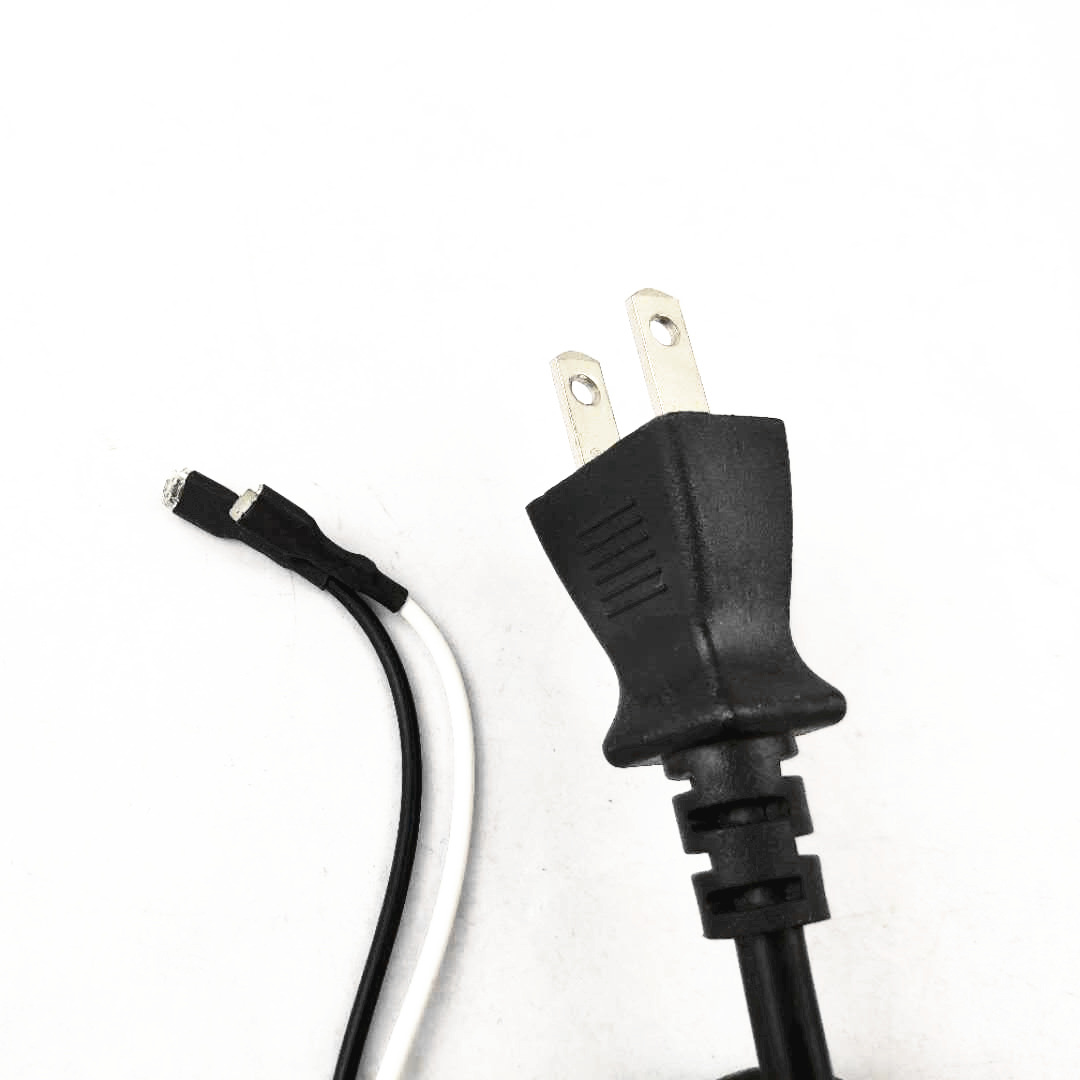 供应 日本日规PSE插头电源线 两芯插头日本电源线 日标两插电源线