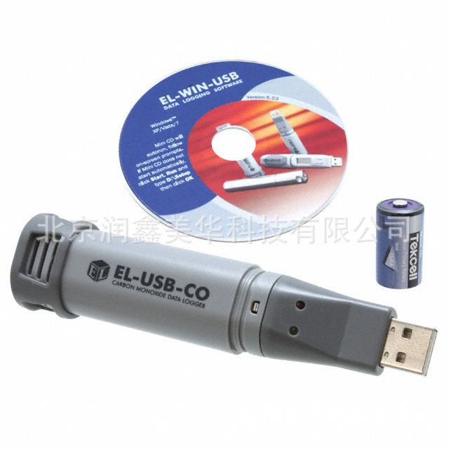 供应Martel泄漏检测器气体分析仪用于测量一氧化碳EL-USB-CO