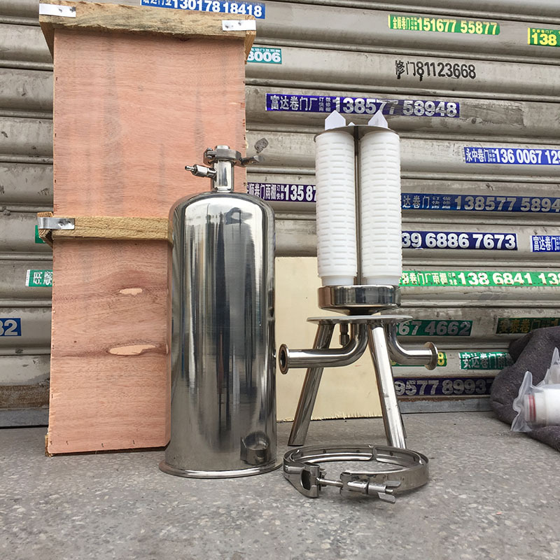 ������ˮ������ 0.22um���Ȳ����304Ͳʽ���˿�װ��0.6Mpa